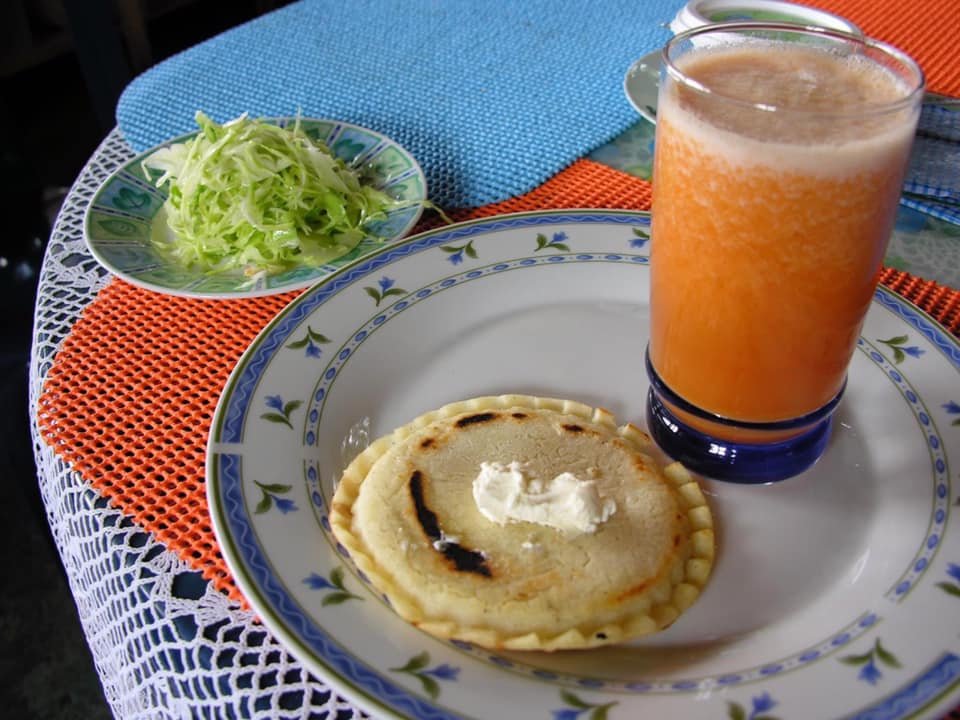 Instancias Viajeras: Arepas colombianas