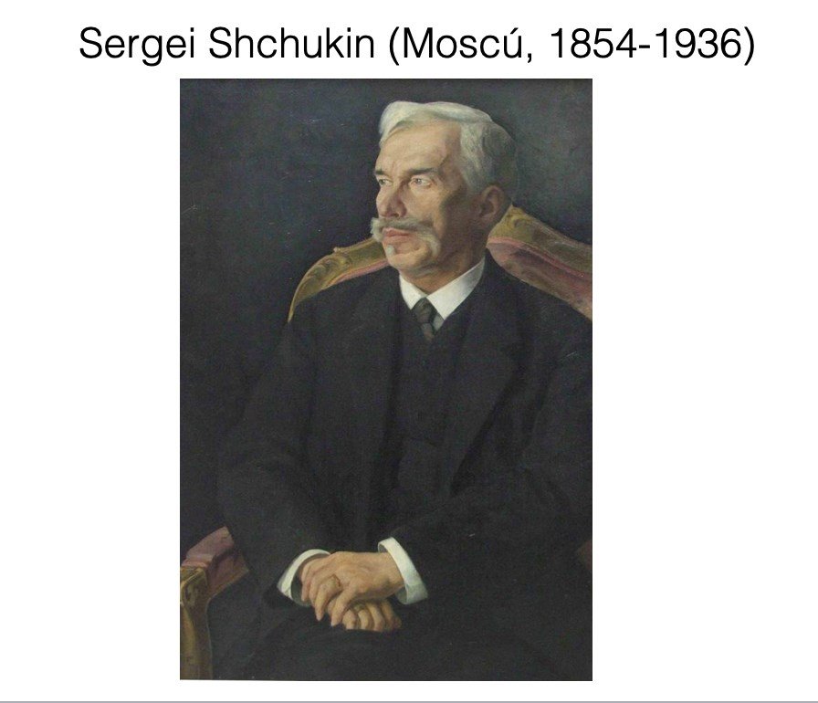 Necesarios Mecenas: Sergéi Shchukin