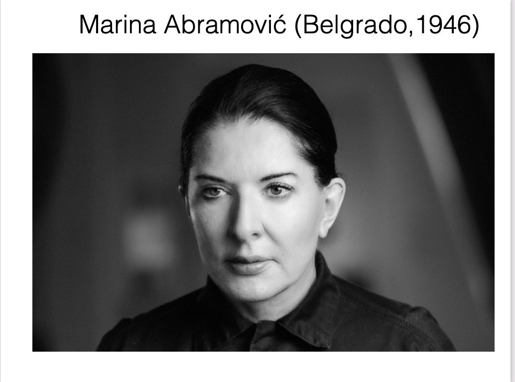 C11 – Historia del Arte a través de las Mujeres: Marina Abramović