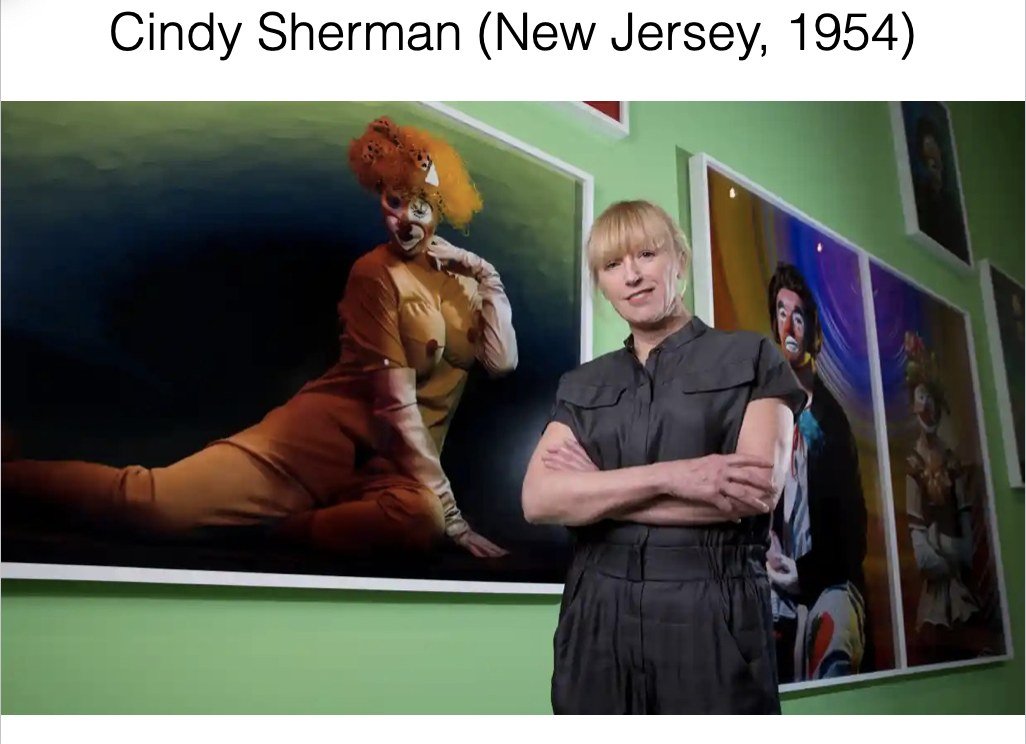 C12 – Historia del Arte a través de las Mujeres: Cindy Sherman