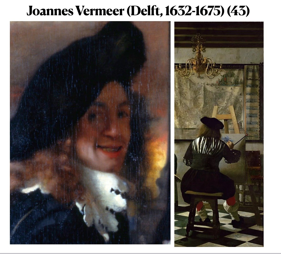 C5 – Otros artistas indispensables: Johannes Vermeer