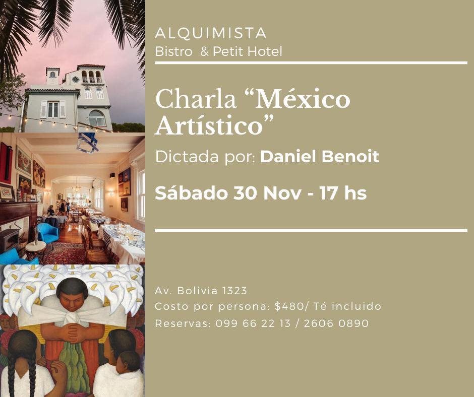 Charla «México artístico»