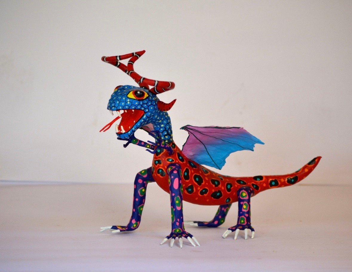 Alebrije en papel