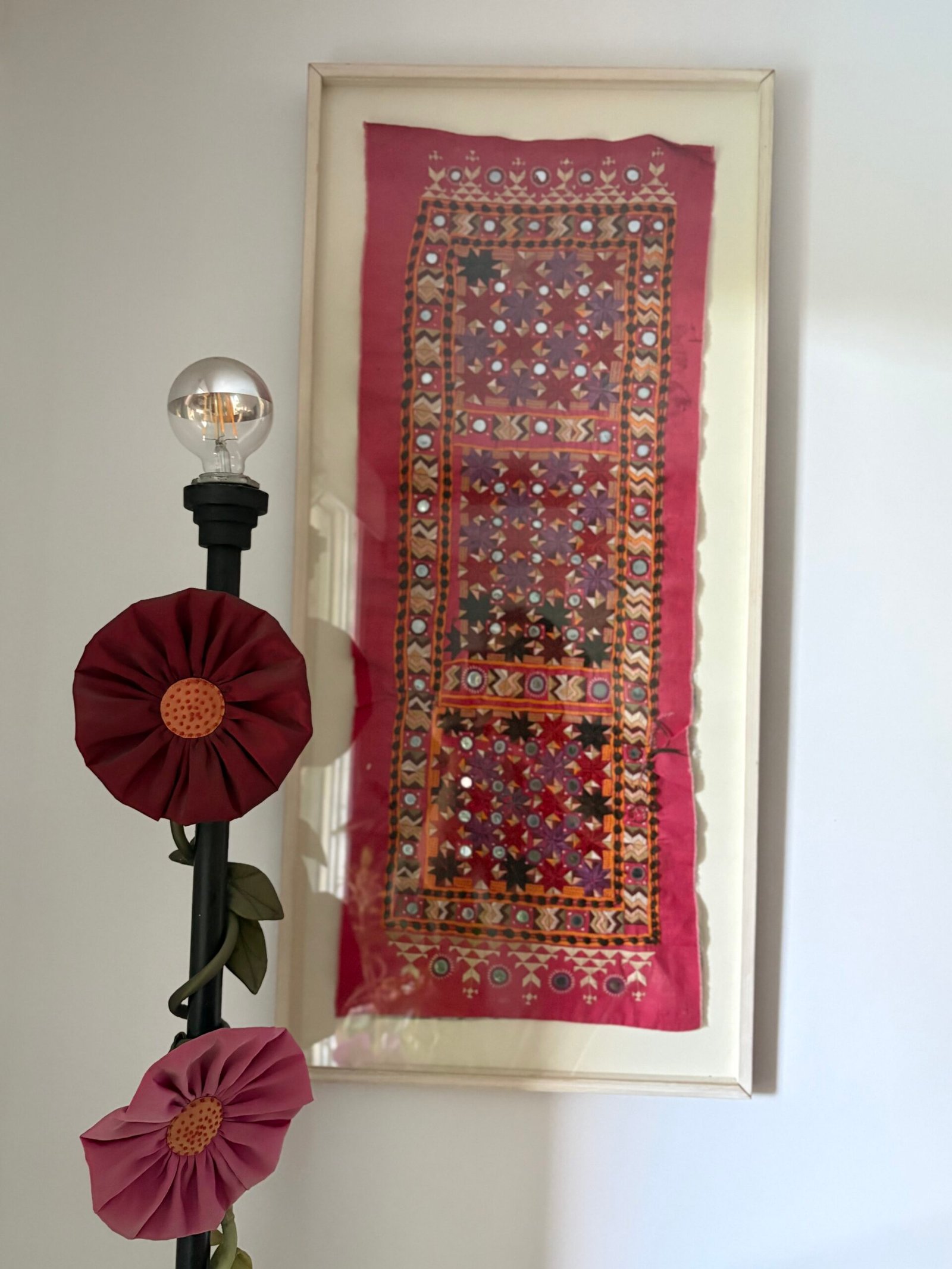 Tres telas indias sobreprotectoras