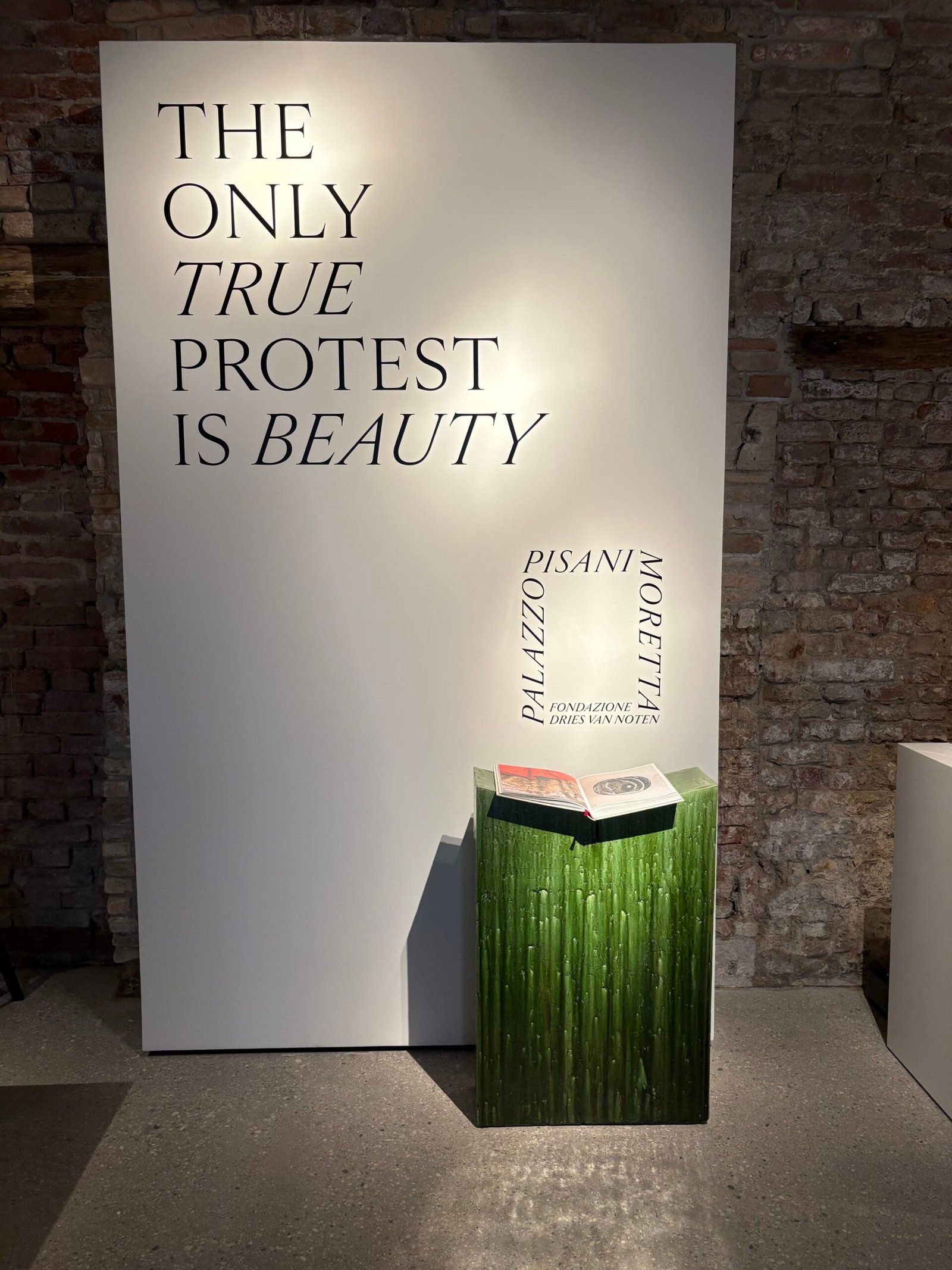 The Only True Protest Is Beauty
